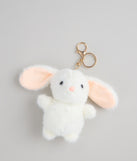 Bunny Love Plush Keychain