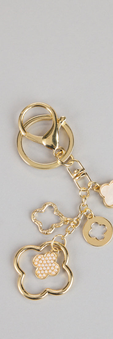 Lucky Touch Clover Keychain