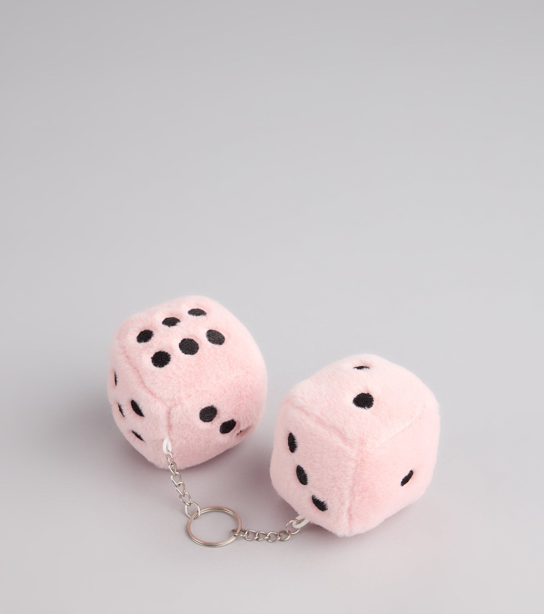Roll With It Fuzzy Dice Keychain | Windsor