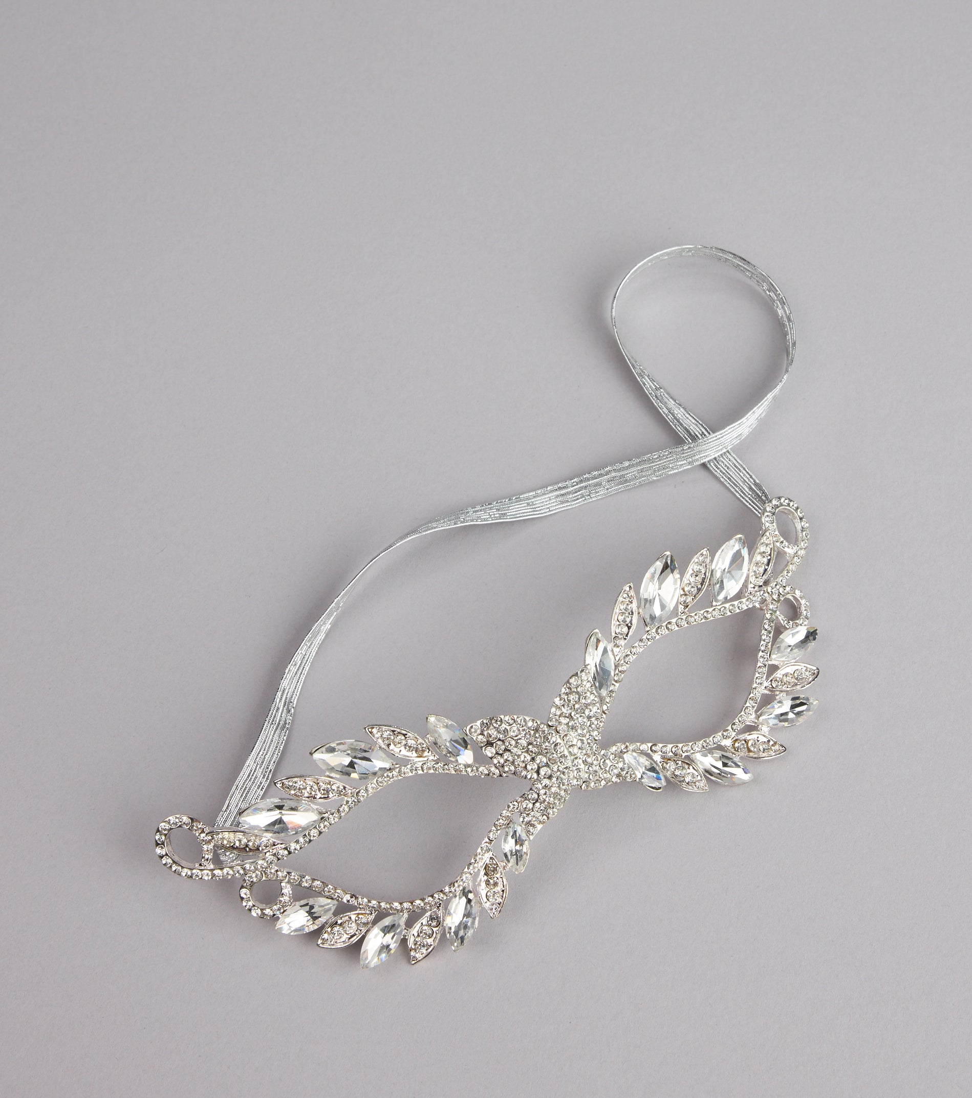 Midnight Sparkle Rhinestone Masquerade Mask | Windsor