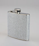 Sip in Sparkle Rhinestone Flask
