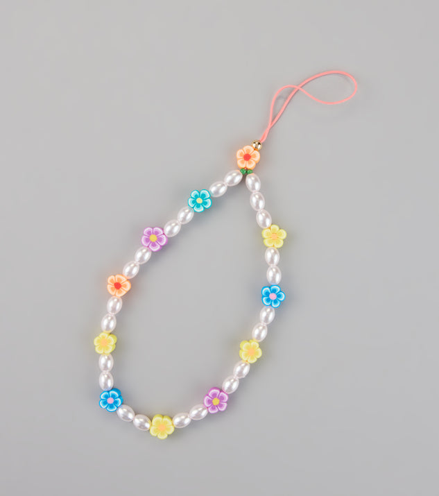 Daisy Dreams Pearl Wristlet Keychain