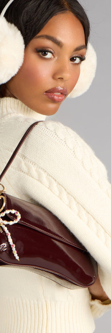 Pretty Things Beaded Heart Keychain