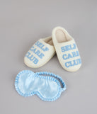 Self Care Club Sleep Mask And Slippers Set