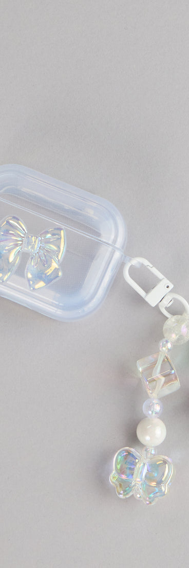 Iridescent Bow AirPods Pro Case