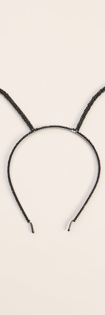 Glam Buzz Beaded Antenna Headband