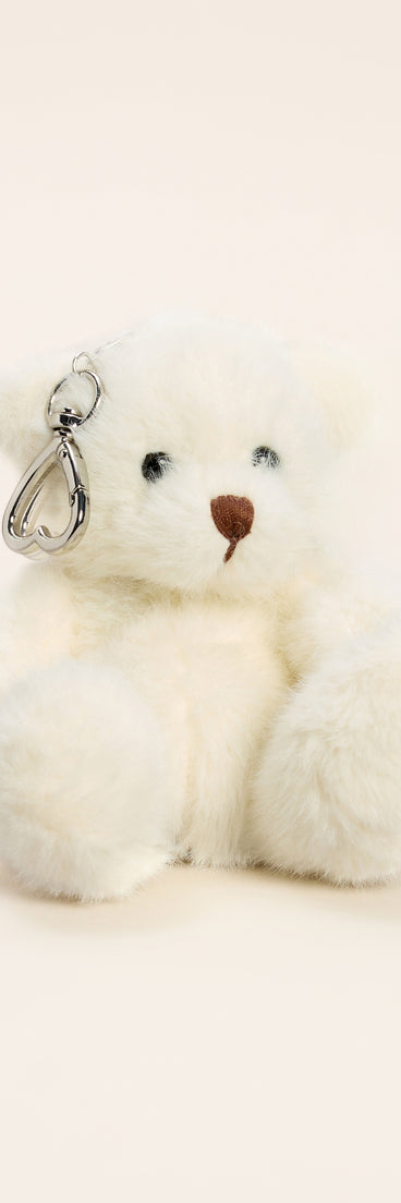 Tag Along Plush Teddy Bear Bag Charm