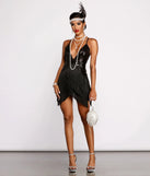 Roaring 20's Cutie Feathered Rhinestone Headband