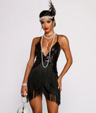 Roaring 20's Cutie Feathered Rhinestone Headband