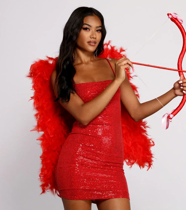 arrow red dress Zoe Saldaa Wows in a Plunging Red Dress With the Highest Slit