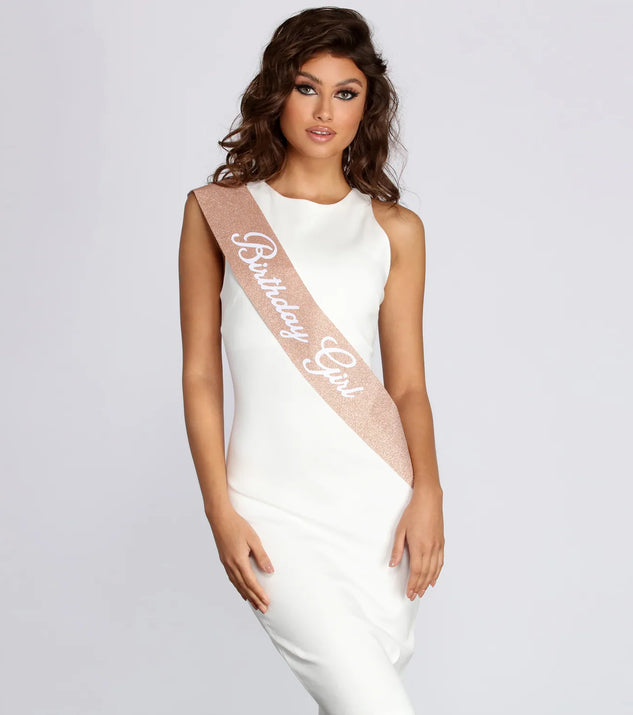 
Upgrade your style game for 2025 with the Birthday Girl Sash, perfect for any fashion-forward wardrobe.