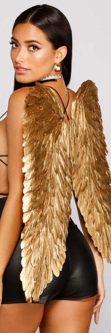 Magical Sparkle Halloween Glitter Wings