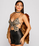 Magical Sparkle Halloween Glitter Wings