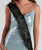 Get inspired with the Birthday Girl Rhinestone Satin Sash, a feed-worthy black piece that’s part of Windsor's updated and curated women’s clothing edit packed with must-have fall outfit ideas.