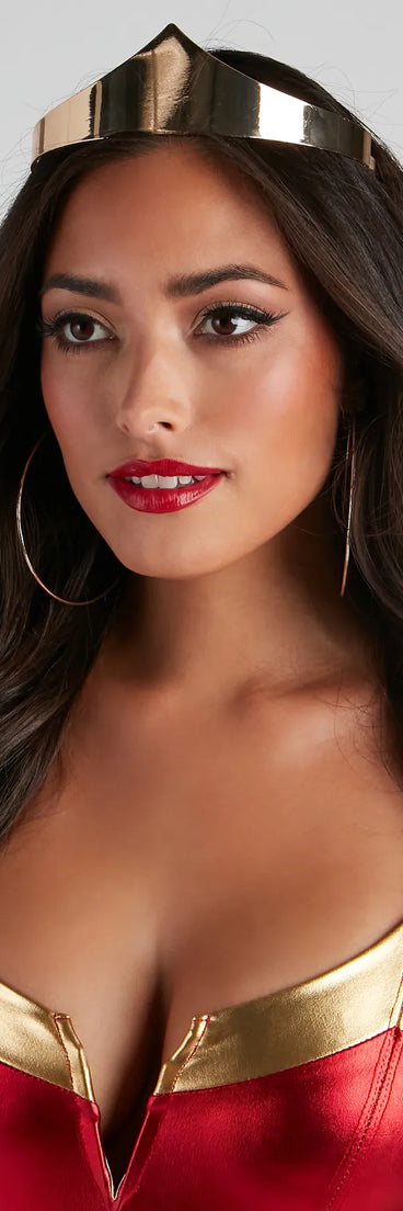 Get inspired with the Warrior Woman Halloween Headband, a feed-worthy gold piece that’s part of Windsor's updated and curated women’s clothing edit packed with must-have fall outfit ideas.