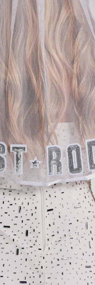 Last Rodeo Sequin Mesh Veil