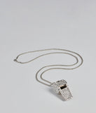 Make The Call Rhinestone Whistle
