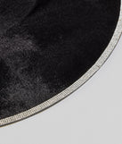 Hexed Beauty Velvet Rhinestone Witch Hat