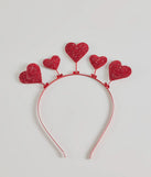 Cupid Cutie Rhinestone Heart Headband