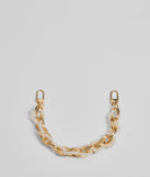 Gleaming Sophistication Faux Pearl Bag Charm