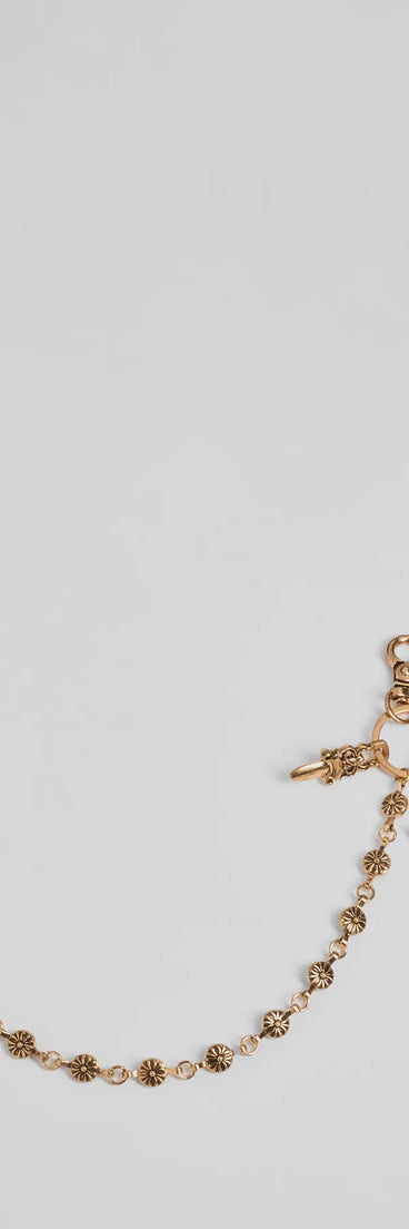 Blissful Radiance Cross Bag Charm