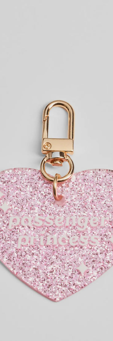 Passenger Princess Heart Bag Charm