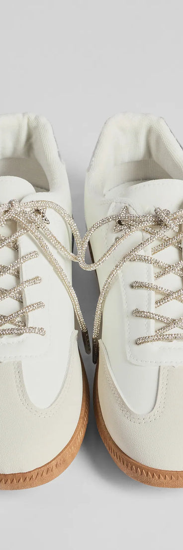 Glam It Up Rhinestone Shoe Laces Windsor