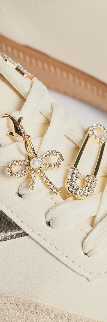 Diva Chic Faux Pearl Shoe Charm Four-Pack