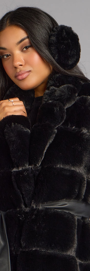 Cozy Bliss Faux Fur Earmuffs