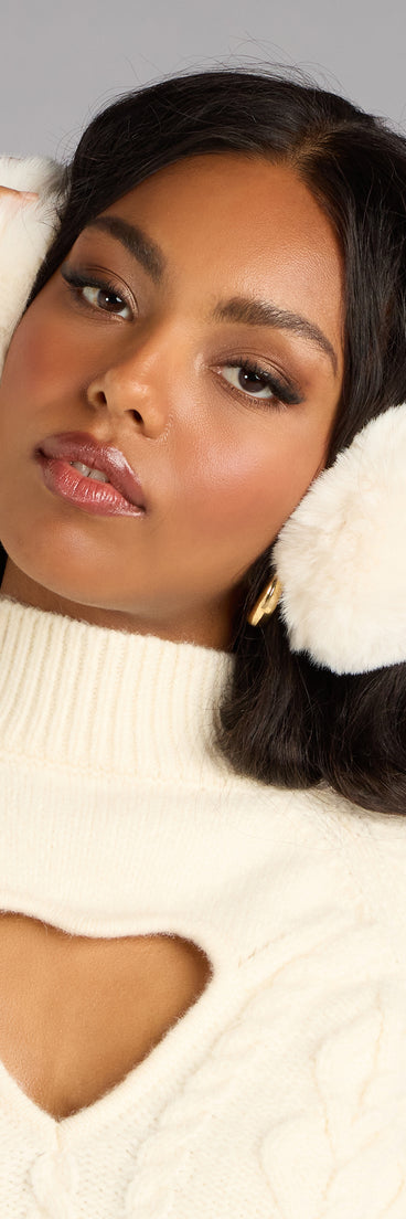 Cozy Bliss Faux Fur Earmuffs
