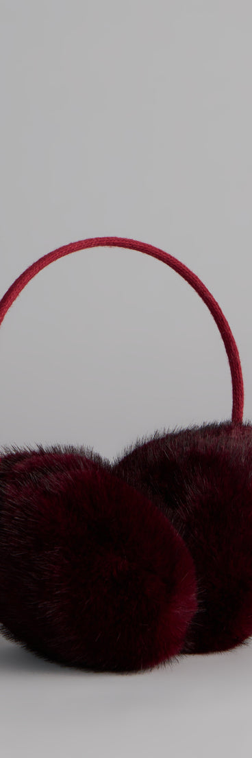 Cozy Bliss Faux Fur Earmuffs