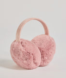 Add a touch of seasonal charm to your winter wardrobe with the Cozy Glam Faux Fur Earmuffs, a mauve cold-weather accessory that effortlessly completes your seasonal looks!