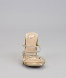 All That Glitters Rhinestone Mules