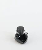 Sweetest Thing Bow Kitten Heel Mules