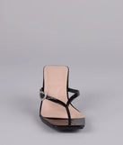 Love Story Era Heart Rhinestone Thong Heels