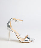 Glam Steps Metallic Stiletto Heels