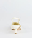 Lookin' Sleek Sling-Back Stiletto Pumps