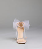 Tied With A Bow Stiletto Heels