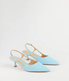 Keep It Chic Kitten Heel Pumps