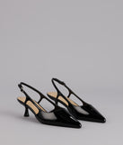 Keep It Chic Kitten Heel Pumps