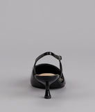 Keep It Chic Kitten Heel Pumps