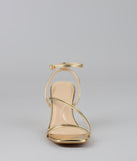 Afterparty RSVP Strappy Stiletto Heels