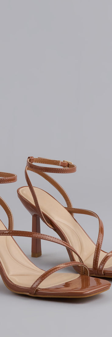 Afterparty RSVP Strappy Stiletto Heels