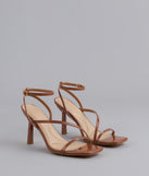 Afterparty RSVP Strappy Stiletto Heels