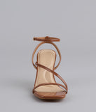Afterparty RSVP Strappy Stiletto Heels