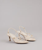 RSVP Ready Slingback Kitten Heels