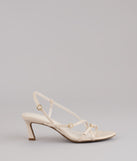 RSVP Ready Slingback Kitten Heels