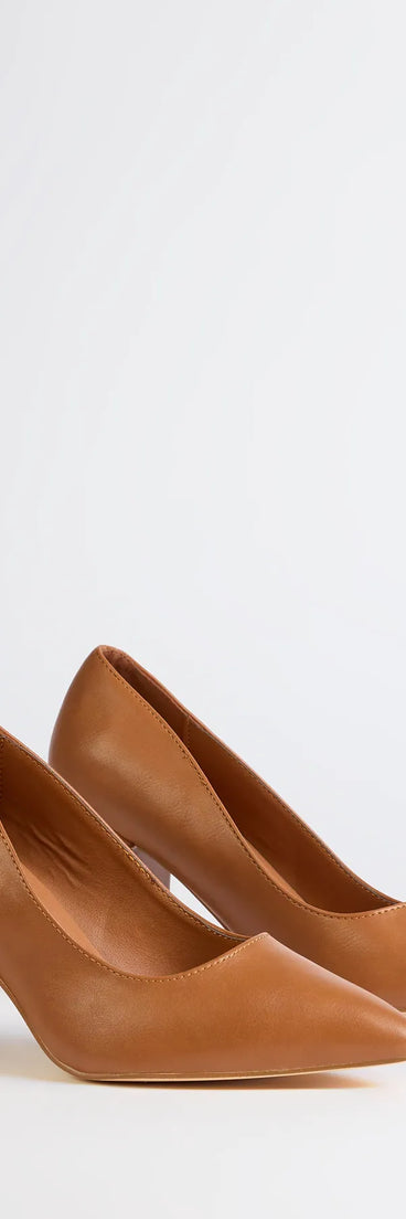 Step into style with the All Classy Block Heel Pumps, tan heels made to complete your Windsor look with comfort and glam in mind.