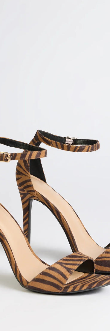 Step into style with the Chic And Versatile Stiletto Heels, leopard print heels made to complete your Windsor look with comfort and glam in mind.