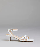 Everyday Slay Strappy Kitten Heels